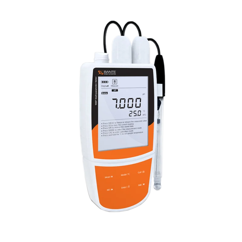 

Bante900P Portable PH ORP EC DO Meter / DO pH orp ec tds meter
