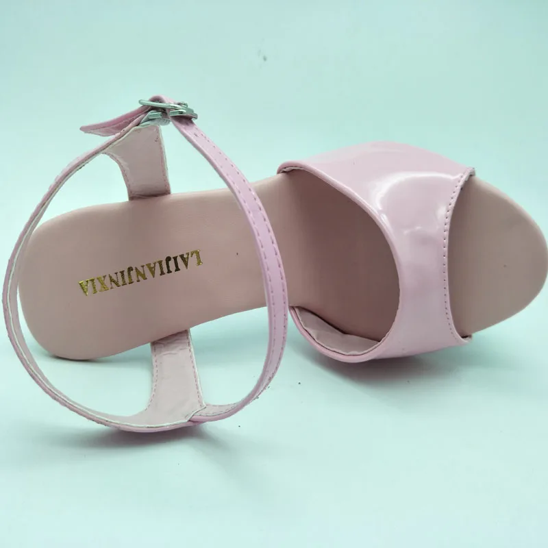 LAIJIANJINXIA/Новые пикантные экзотические туфли из искусственной кожи для танцев на