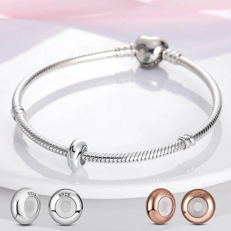 Силиконовые пробки для браслета золотистого цвета серебристого | Украшения и