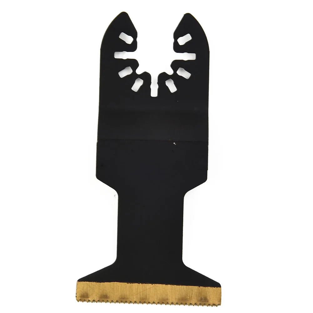 

1pc Oscillating Multitool Blade Metal Set Titanium Multi-Tool Cutter Blade Accessories Wood Metal Plastic Cutting Tools Bits
