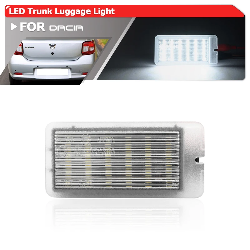 Подходит для Dacia Duster I II SD SR 2010-2023 Sandero III BS B8 DJF Dokker Lodgy Logan Светодиодный светильник