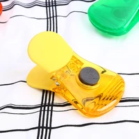 6pc magnetic suction refrigerator paste food sealing fresh keeping clip household kitchen moisture proof snack sealing clip