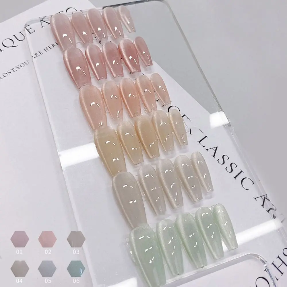 

15ml New Ice Transparent UV Semi Permanent Soak Off Nail Phototherapy Gel Nail Polish Cat Eye Gel Nail Lacquer