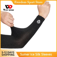 west biking arm cover cycling sleeves man protective sleeves for the sun arm protective sleeve outdoor sports sunscreen sleeves