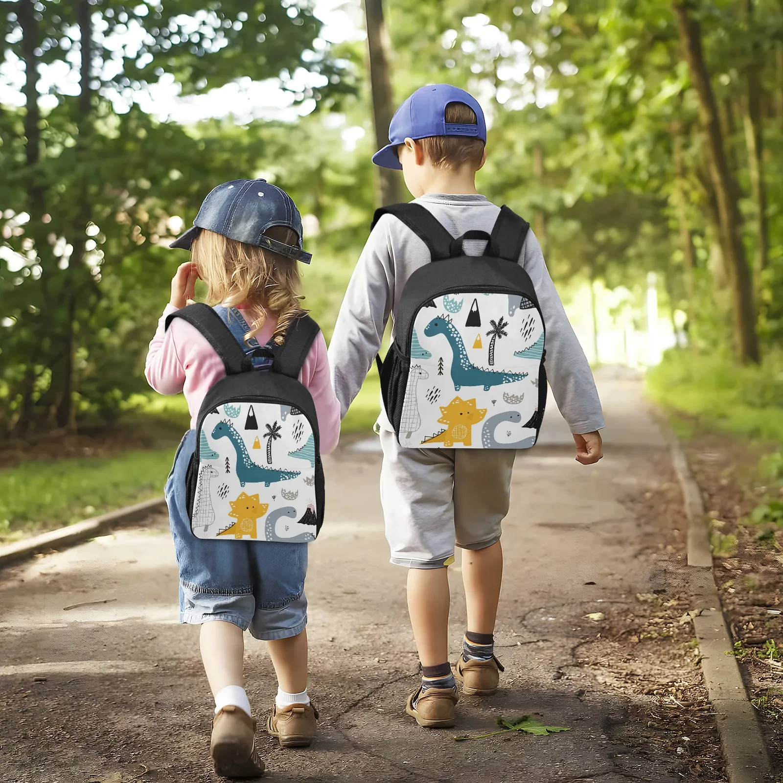 New Dinosaur Children Backpack Kids Toddler School Bags Dino Kindergarten Preschool Bag 2-6 Years Old Schoolbag For Boy Girls