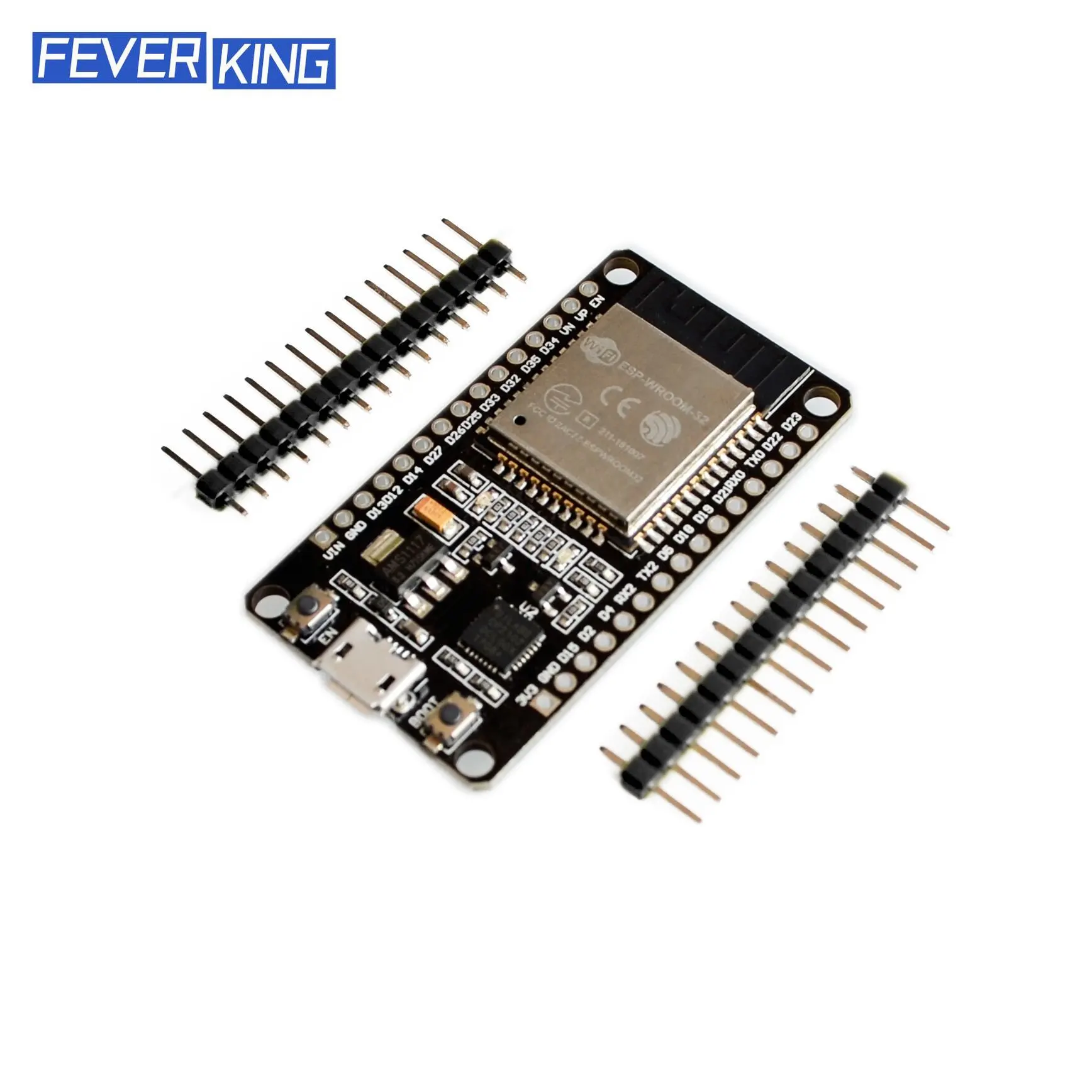 

ESP32 Development Board WiFi+Bluetooth Ultra-Low Power Consumption Dual Core ESP-32 ESP-32S ESP 32 Similar ESP8266