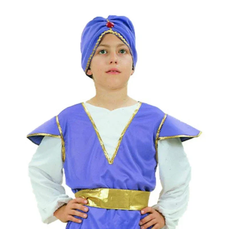 Новый детский комплект маскарадный Детский Мужской Ролевой костюм принца