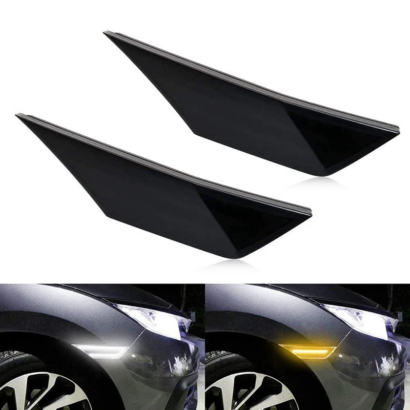 

Car Sidemarker Lamps Front Side Marker Light Kit Turn Signal Light for Honda Civic 2016-2020