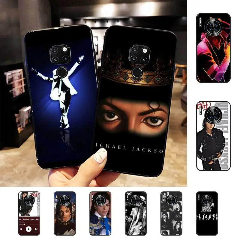 

RuiCaiCa Michael Jackson singer Phone Case For Huawei Nova 3I 3E mate 20lite 20Pro 10lite Luxury funda case