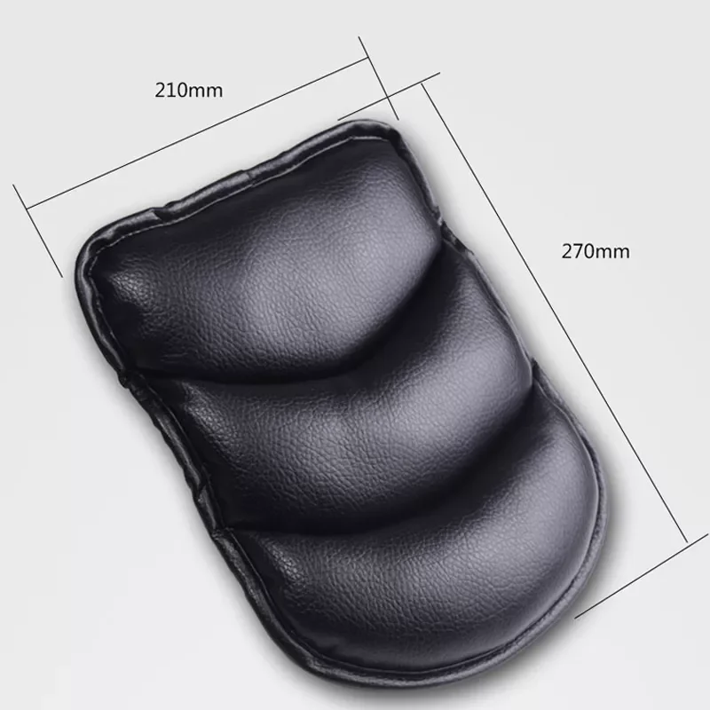 

Car Armrest Box Cushion Car Armrest Box Leather Protective Gloves Central Interior Cushion PU Four Seasons Universal