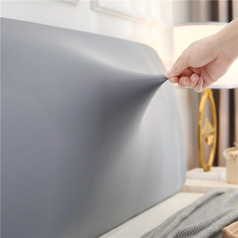 Dustproof Bed Head Cover High Elastic All-inclusive Headboard Home Decor Anti-dirty Back Protective | Дом и сад
