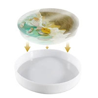 round epoxy resin molds round table tray molds for epoxy resin diy crystal epoxy mould table crafting tools handmade gift desk