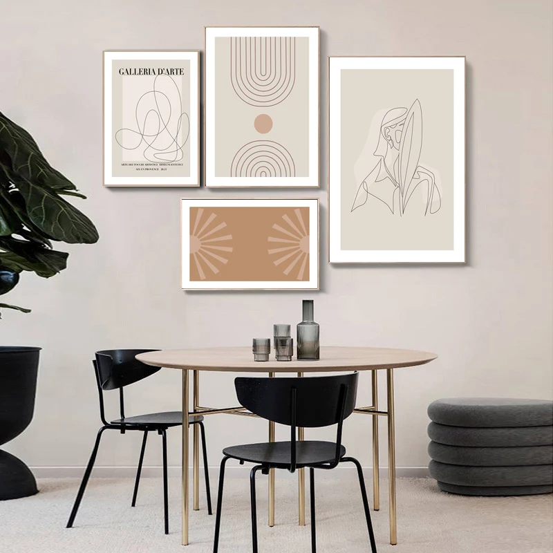 Минималистичное искусство матиссе настенный Декор живопись современный