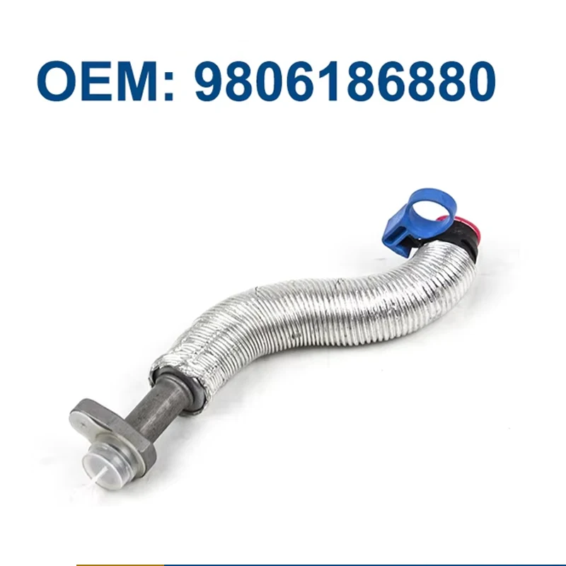 9806186880 037979 V861706980 For Peugeot 308CC 3008 RCZ Citroen C3XR C4 C4L C5 C6 1.6THP Original Turbo Charger Oil Return Pipe