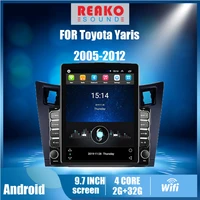 4g carplay android autoradio for toyota yaris 2005 2012 2 din 9 7 tesla screen car multimedia player gps navigator stereo