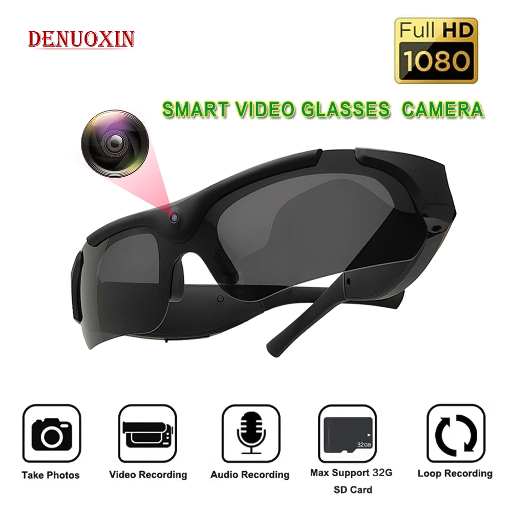 Portable Wearable Sports Cycling Smart Sunglasses Camcorder Dvr Outd