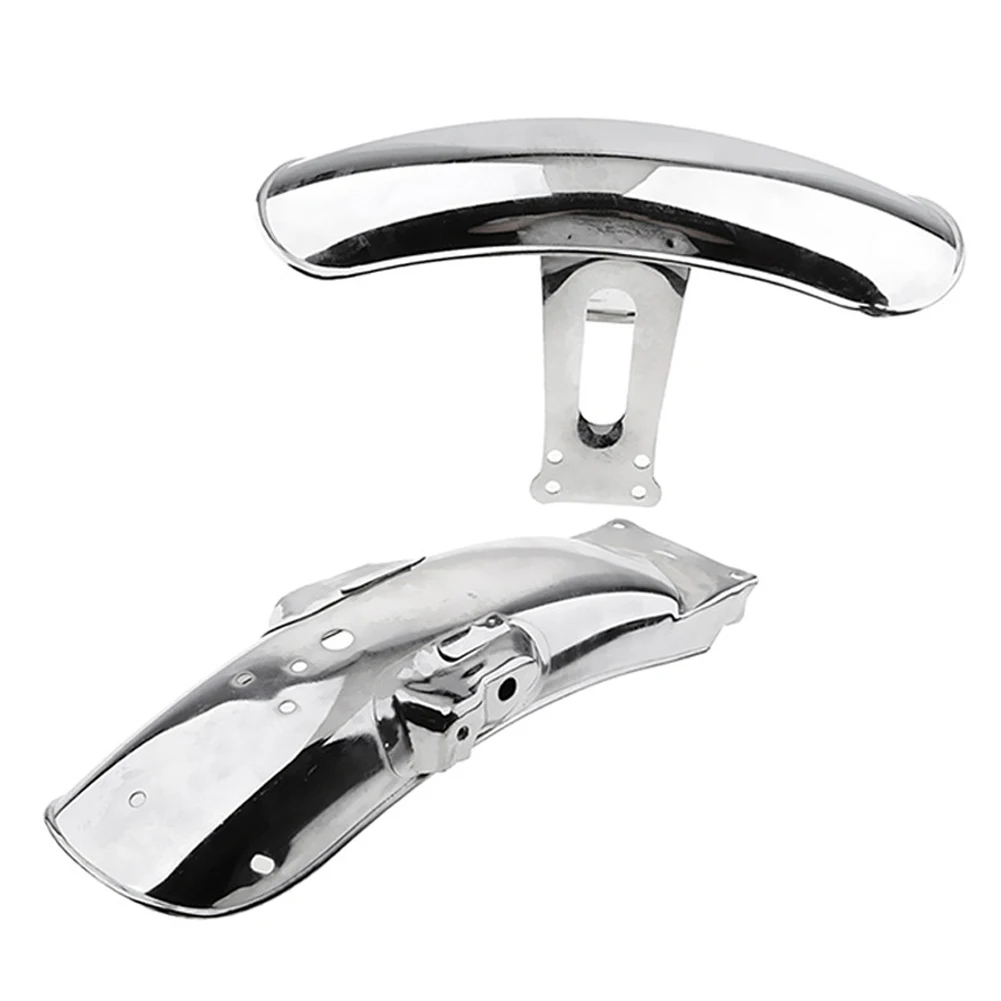 Универсальное мотоциклетное переднее колесо брызговик в стиле ретро черное