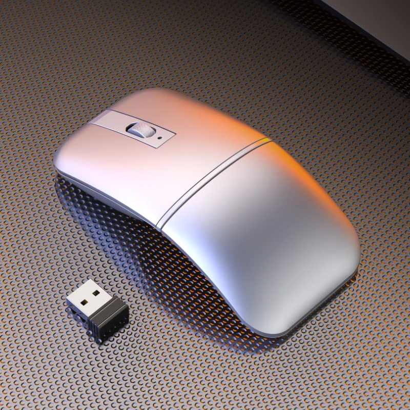 Беспроводная Bluetooth-мышь 1600 DPI Регулируемая оптическая эргономичная компьютерная