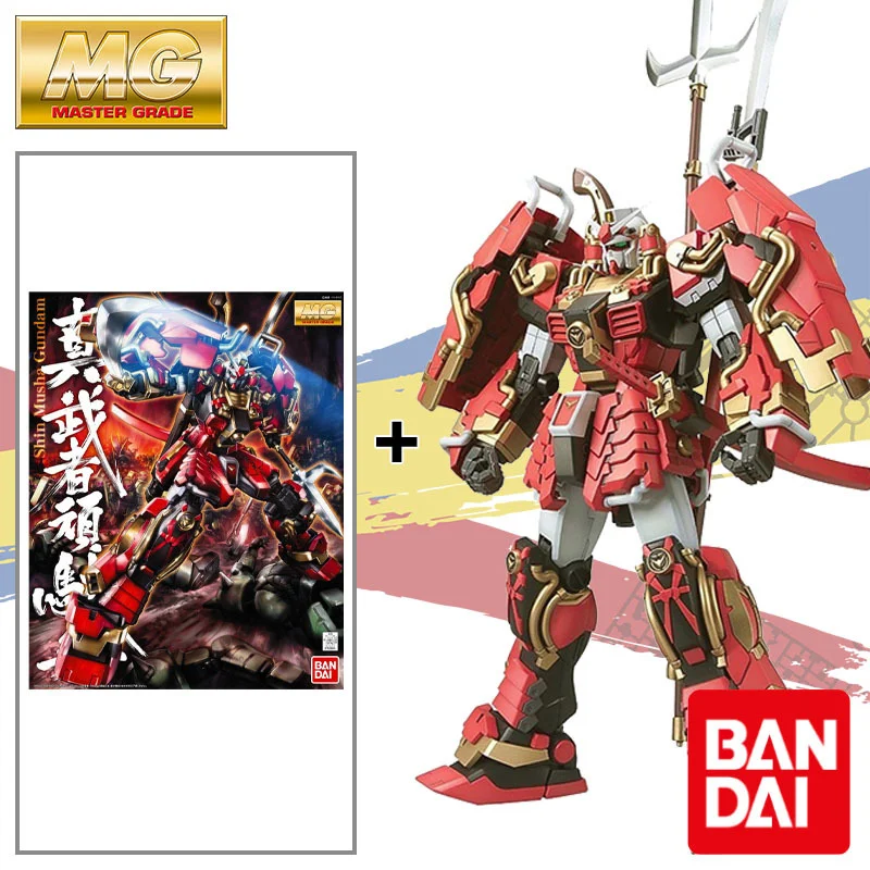 

Original Bandai MG 1/100 Dynasty Warriors: Gundam Shin Musha Assembly Model Collection Action Figure Toy