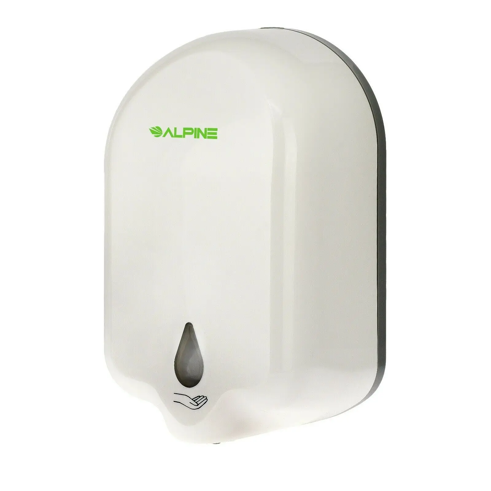 

Alpine Commercial Soap/Sanitizer Dispenser, Automatic, Liquid, 1100 ml, White