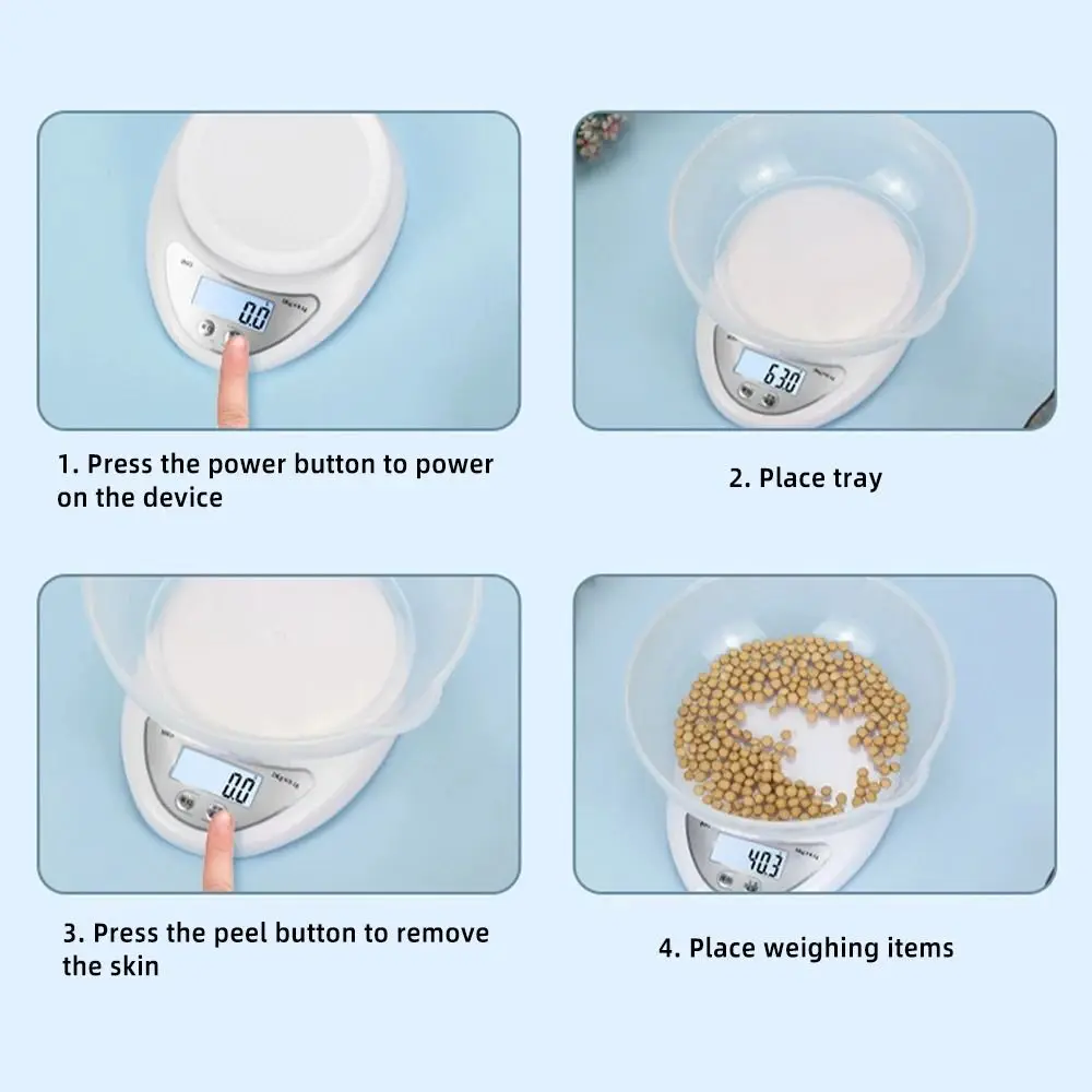 Многофункциональные цифровые пищевые весы точность 1 г/0 унции точные