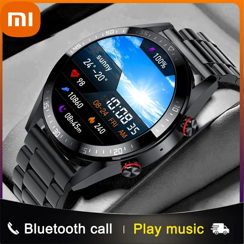 

Смарт-часы Xiaomi HD 454*454 с дисплеем погоды и поддержкой Bluetooth