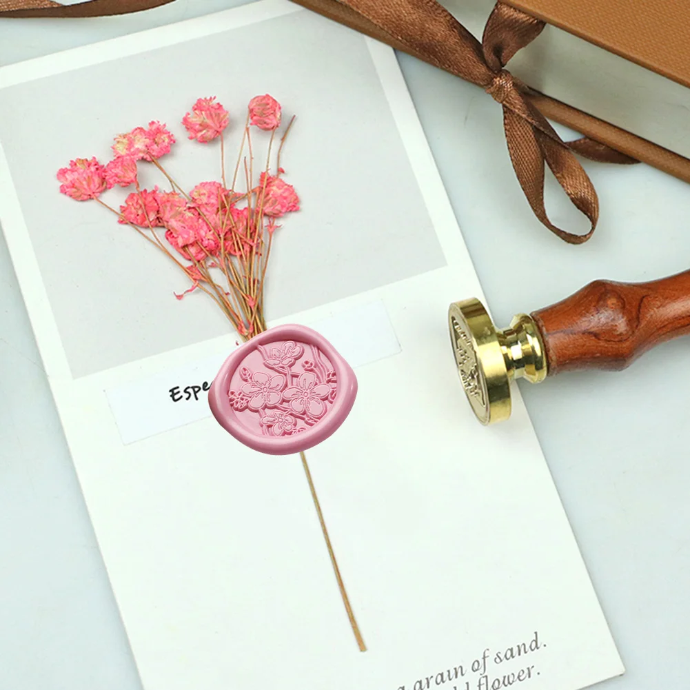 Печать в ретро стиле с цветами и листьями латунные головки винтажные антикварные