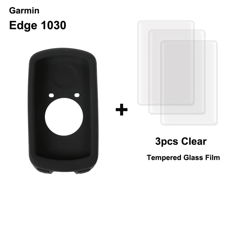 1 шт. чехол и 3 Защитная пленка для экрана Garmin Edge 130 plus 510 520 530 810 820 830 1000 1030 Explore Plus GPS