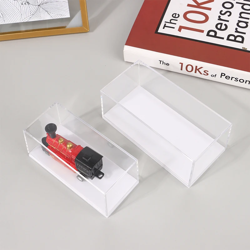 Прозрачная акриловая Пыленепроницаемая искусственная Жесткая обложка