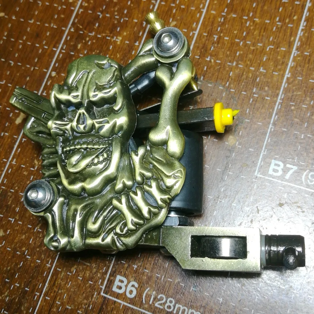 

Free Shipping New Handmade TATTOO Machine Gun Shader 10 Wrap Coils For Shader