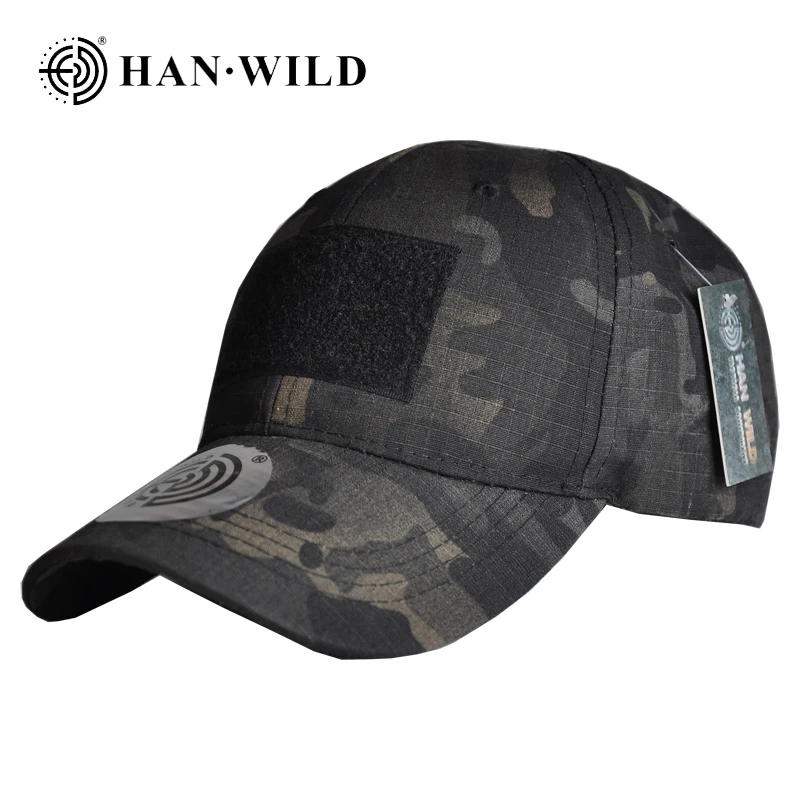 Outdoor Sunscreen Cap Quick-Drying Camouflage Cap Unisex Camo Hat Baseball Cap Casquette Fishing Hat Simplicity Military Army