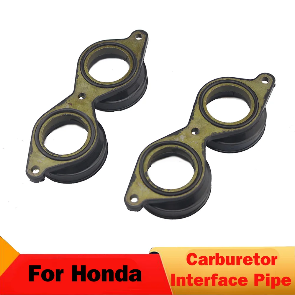 

Motorcycle Carburetor Adapter Interface Inlet Intake Pipe For Honda CBR600RR CBR600RRA CBR600RR ABS 91301-MFJ-000 16210-MFJ-D00