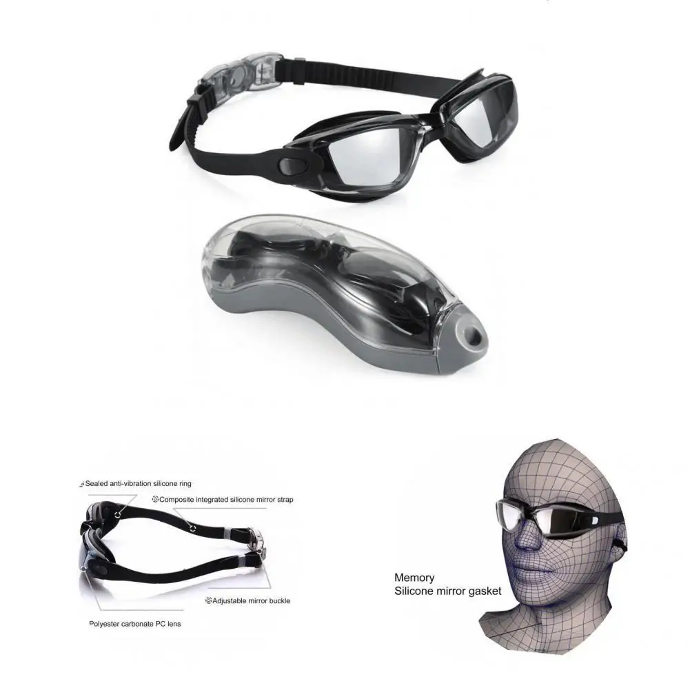 

with Storage Box Unisex Clear Imaging Underwater Diving Goggles for Beach