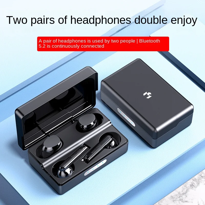 

Wireless Bluetooth Headset Noise ReductionTWSin-Ear Stereo Sports Running Dual Mobile Phone Headphones