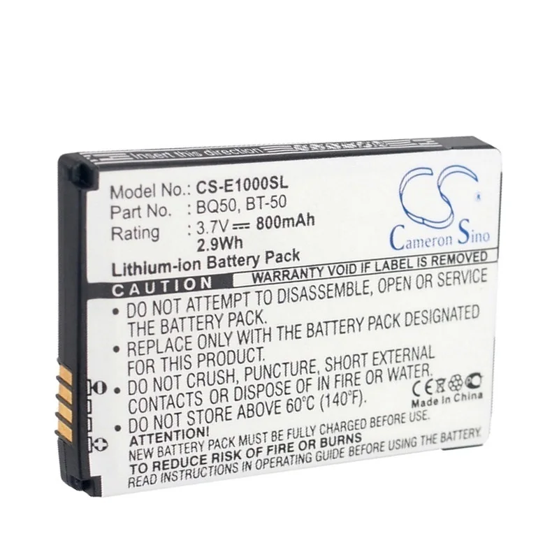 

Applicable Moto rola E1000 A1200 W208 ROKR E2 BQ50 Mobile Phone Battery