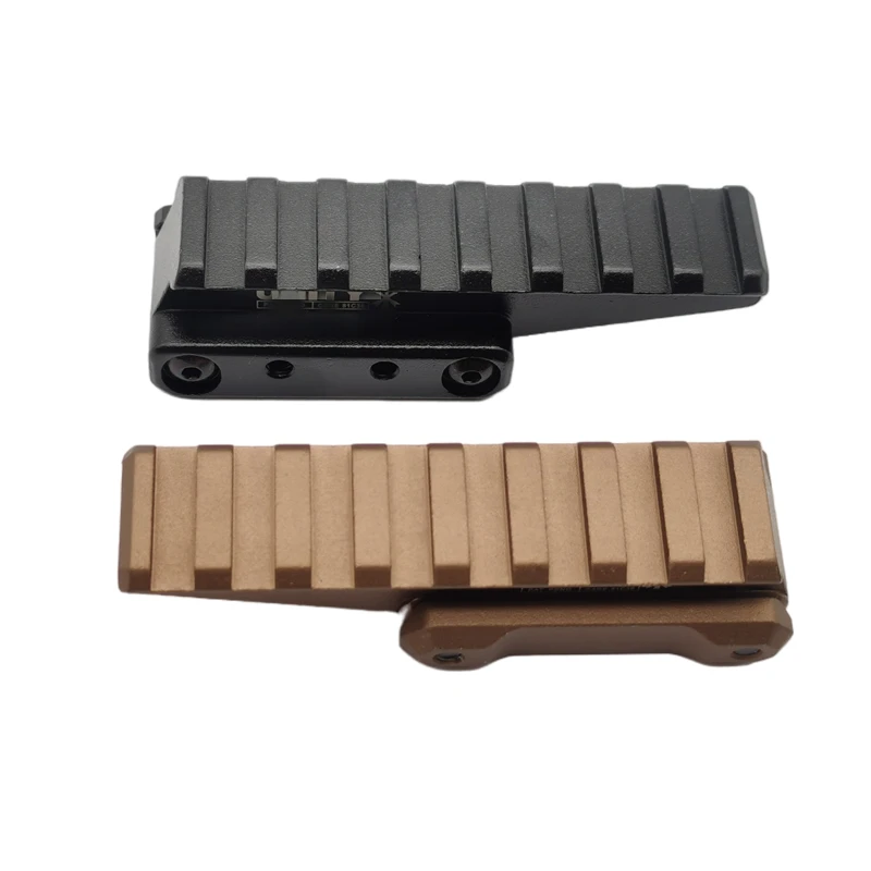 

Toys Tactical Riser Base Picatinny Weaver Rail 20mm Scope Mount Adapter for 558 552 556 T2 EXPS3 UH1 Dot UN Optics Riser Mount