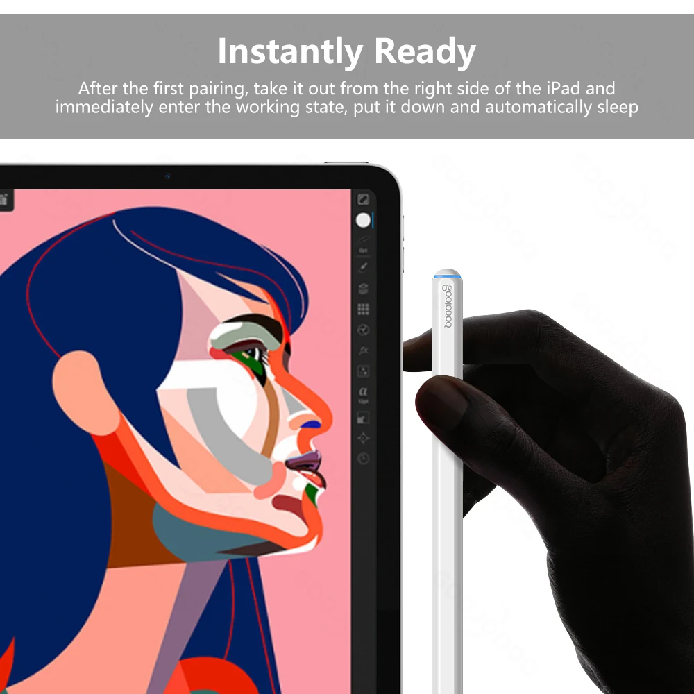 For Apple Pencil 2 1 with Wireless Charging for iPad Palm Rejection Tilt Pen Air 4 5 Pro 11 12.9 Mini 6 Stylus |