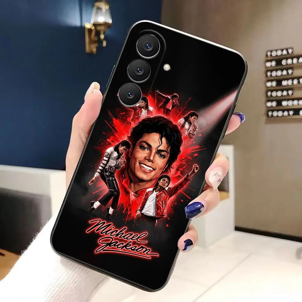 Фото Чехол для телефона Singer M-Michael J-Jackson для Samsung Galaxy S26 S25 S24 S23 S22 S21 S20 FE Ultra Plus, силиконовый чехол-накладка №4