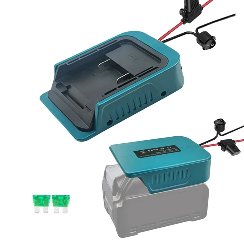 Самодельный адаптер для Makita 40 в колесо питания аккумулятора с переключателем