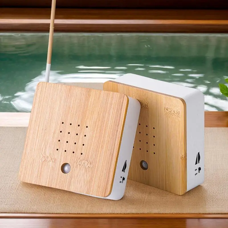 

Динамик для пения птиц с натуральными звуками птиц, автоматический звонитель птиц, умная шумовая машина для животных для спальни, релаксационного камина