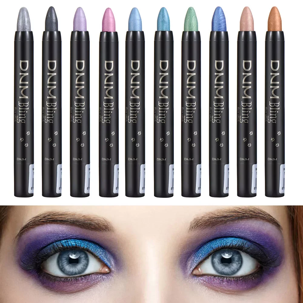 

1PC Pearl Glitter Palette Eyeshadow Stick Waterproof Eyeshadow Pigment Eyeshadow Shimmer Shiny Eye Makeup Cosmetics 16 Colors