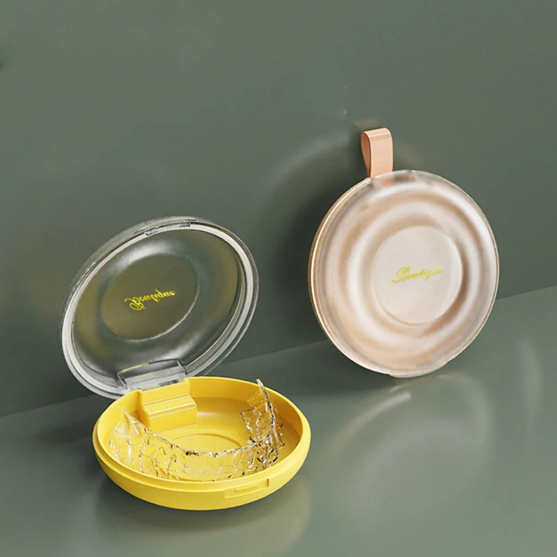 

Dental Retainer Denture Storage Box Partial Denture Case Orthodontic Small Teeth