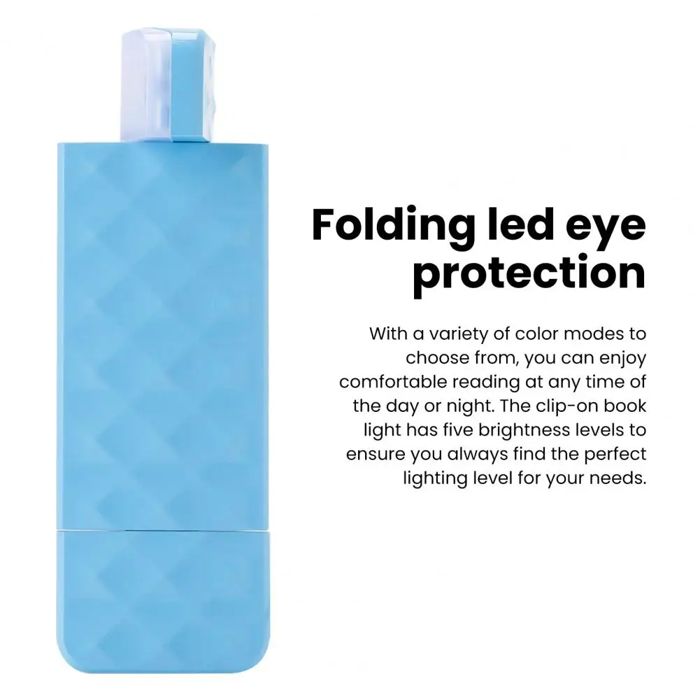 

Usb-лампа для чтения портативная перезаряжаемая лампа для чтения Φ долговечная прикроватная лампа для книг с 5 яркостями идеальный подарок для чтения