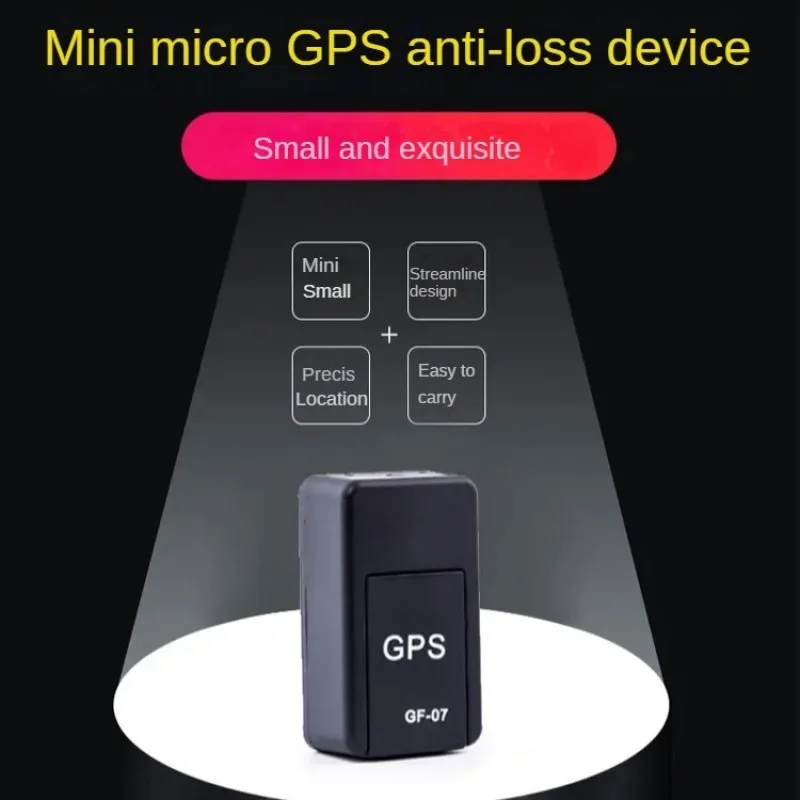 Фото GF-07 GPS автомобильный трекер отслеживание в реальном времени противоугонный локатор с сильным магнитным креплением SIM-сообщение позиционер мини 2024 новый №2