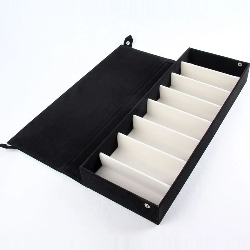 2022 New 8 Grids Eyeglass Sunglass Glasses Storage Display Grid Case Box for  Jewelry Showing Case With Rack Cove 48.5x18x6CM
