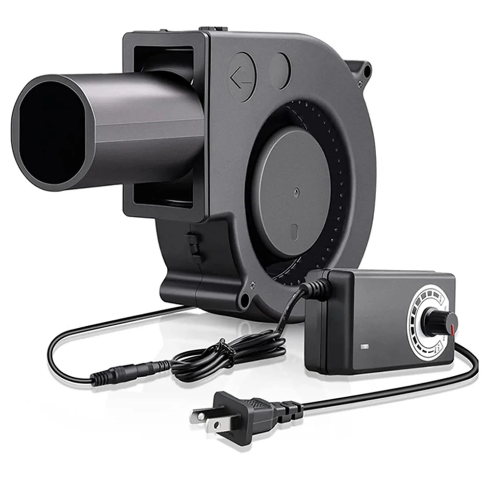 

Adjustable Blower Fan For BBQ Heater Blower Air Blower Cooking Portable Machine Air Blower 5500RPM Cooling Cooler Fan