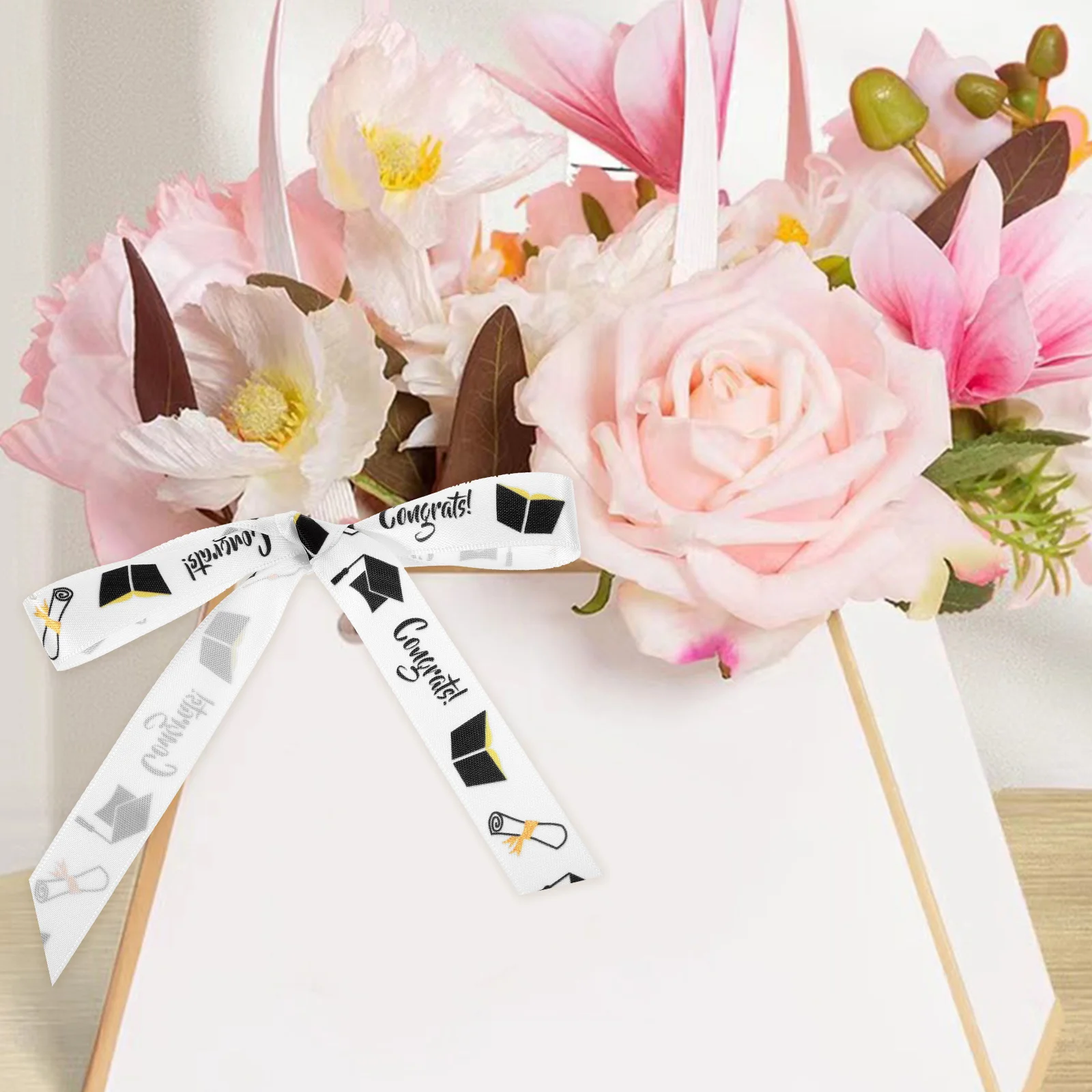 Упаковочная лента для выпускного сезона подарочная деформировки волос шпагат