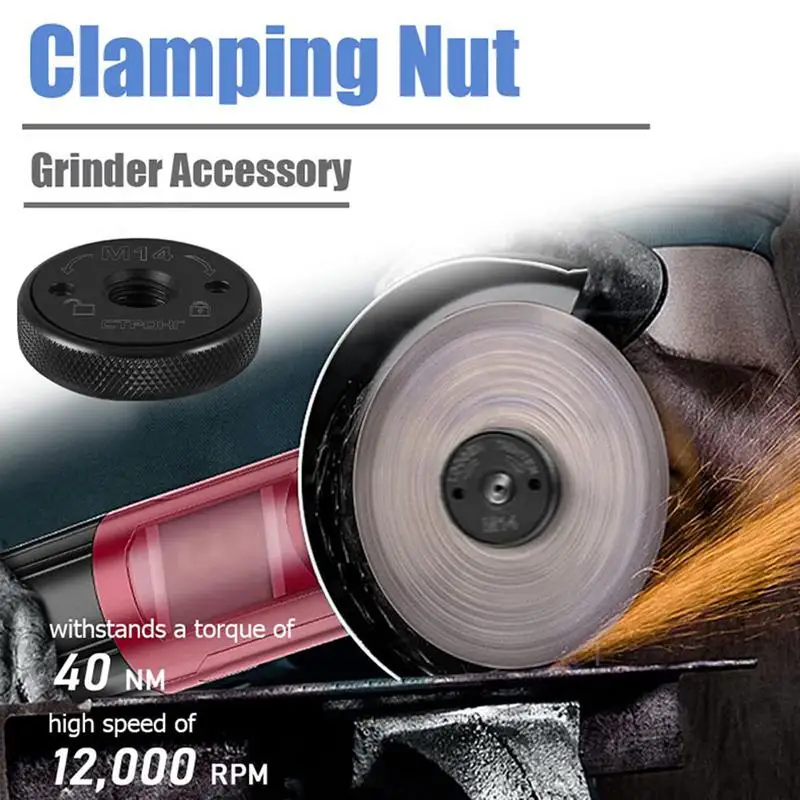 Быстроразъемные насадки для шлифовальной машины с гайками Самоблокирующиеся