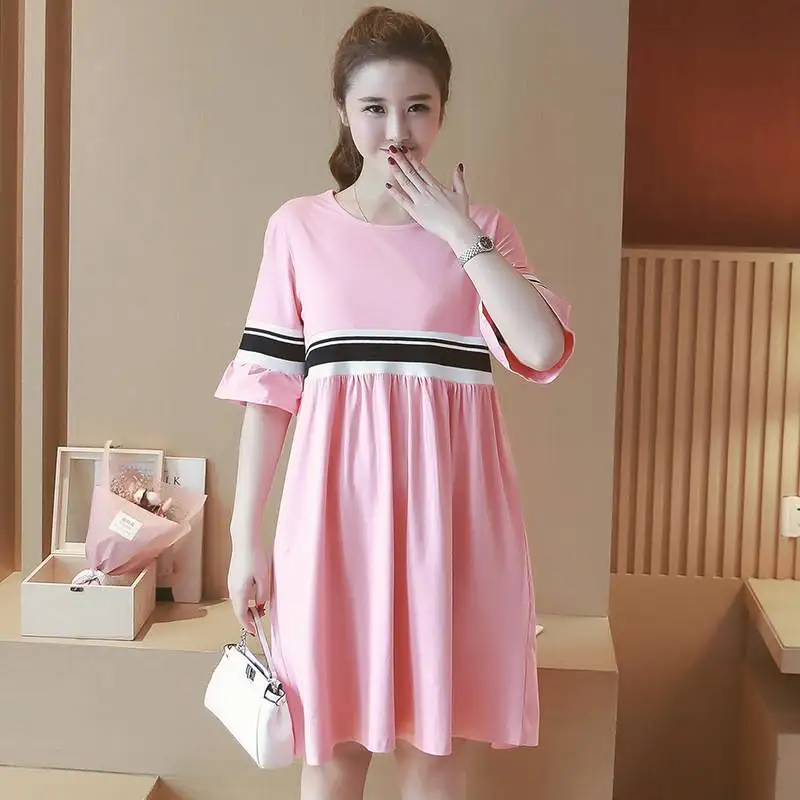 

Maternity green Pregnant Baby Loading 2022 Funny Women Girl Shirt New Mom Big Size Clothes