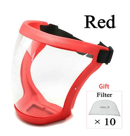 

Прозрачная противотуманная маска для лица